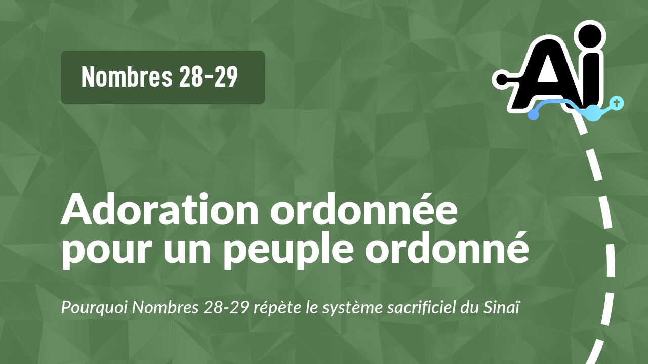 Adoration ordonnée pour un peuple ordonné