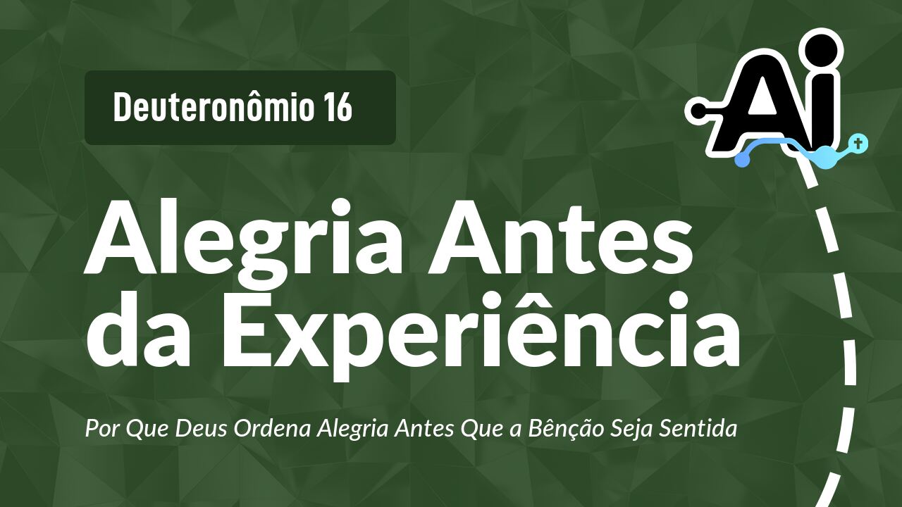 Alegria Antes da Experiência