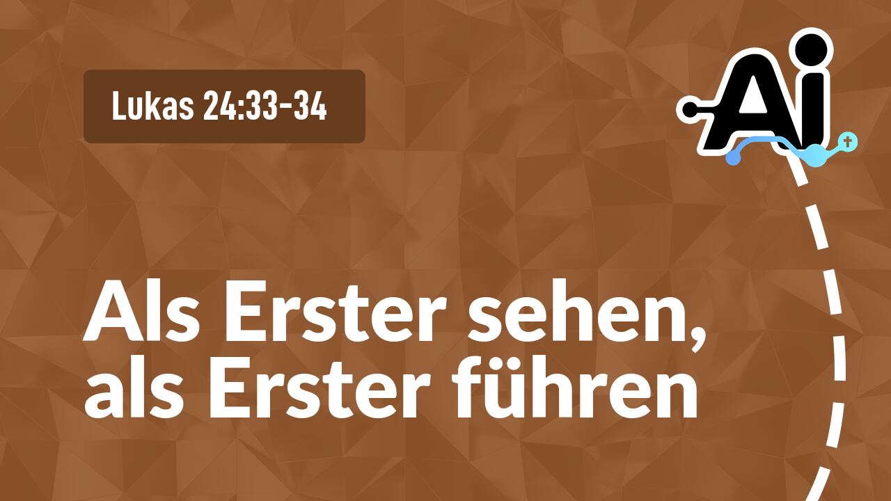 Als Erster sehen, als Erster führen