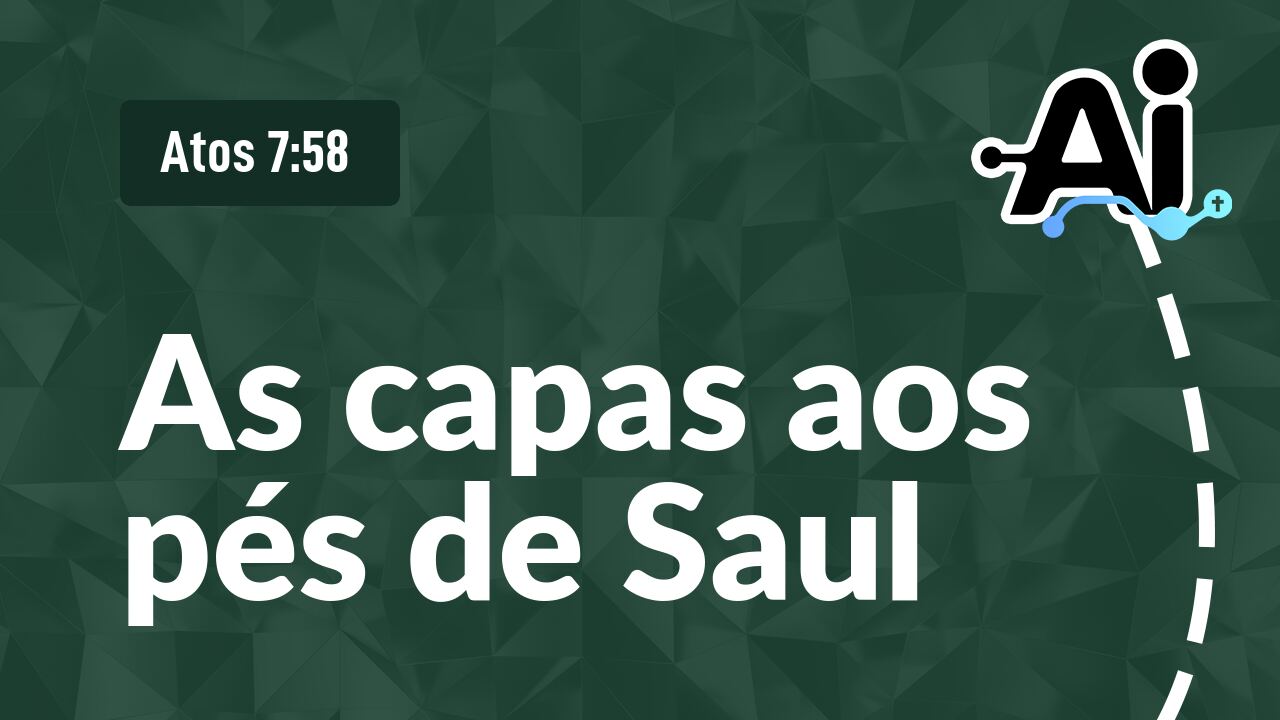 As capas aos pés de Saul