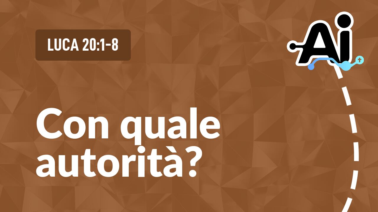 Con quale autorità?