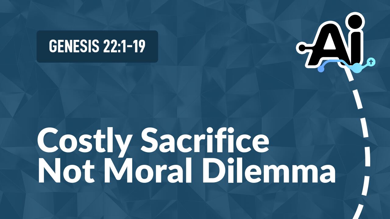 Costly Sacrifice Not Moral Dilemma