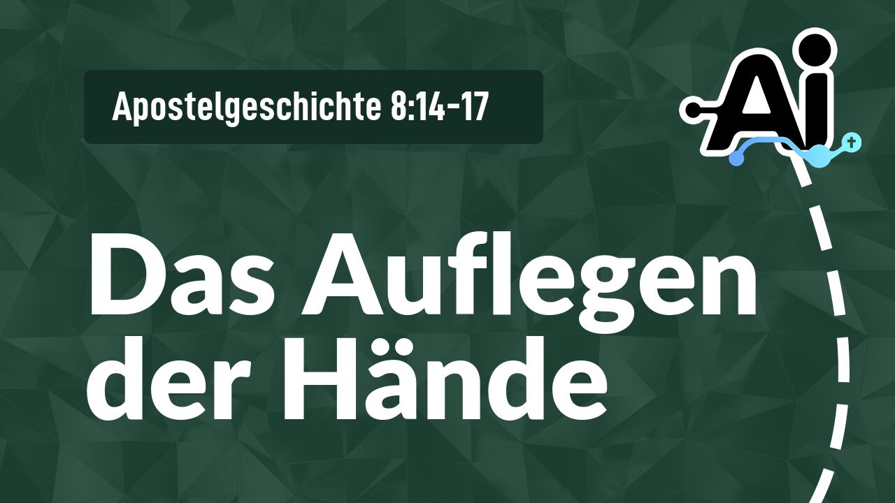 Das Auflegen der Hände