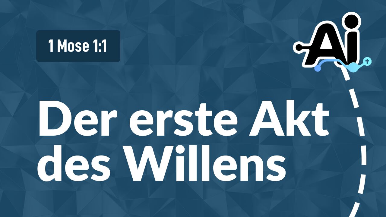Der erste Akt des Willens
