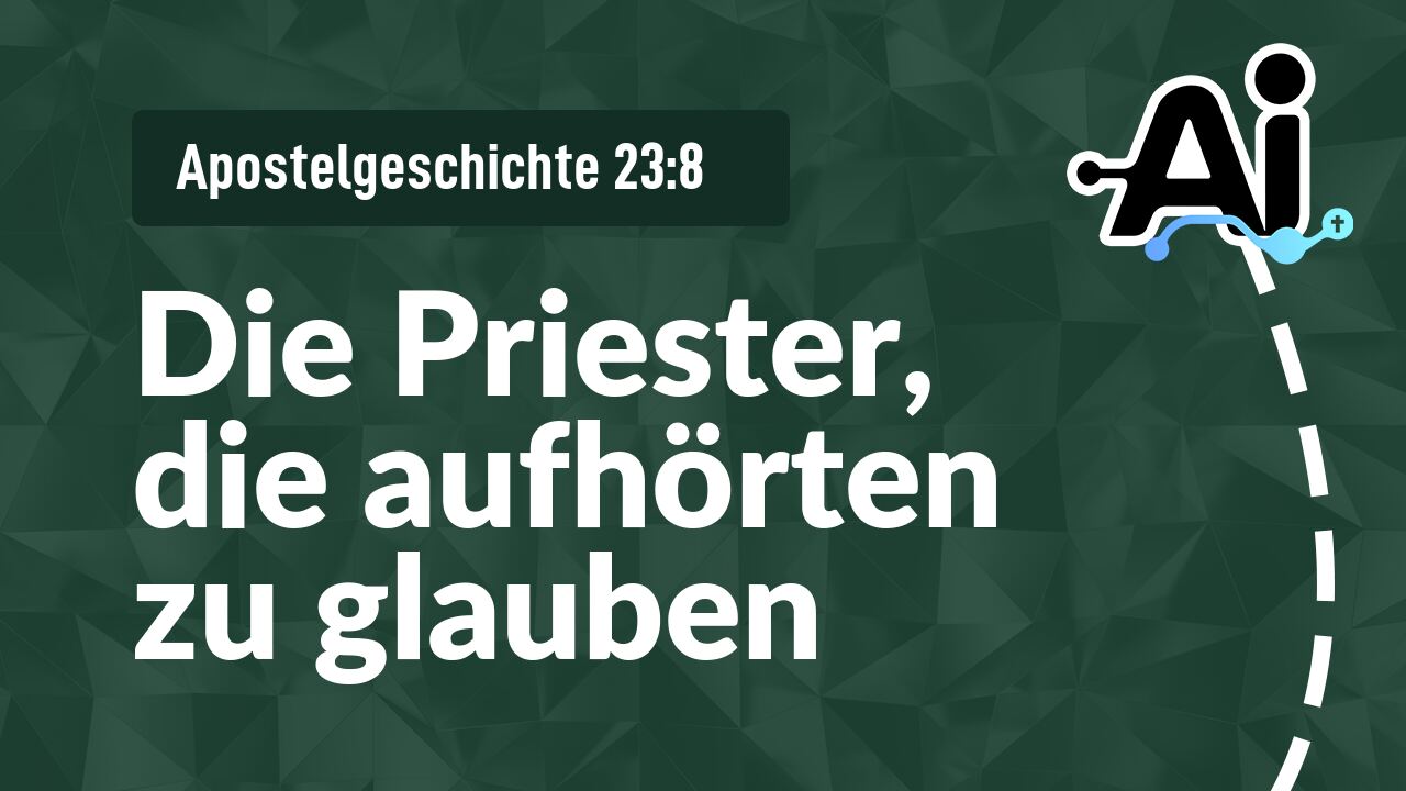 Die Priester, die aufhörten zu glauben