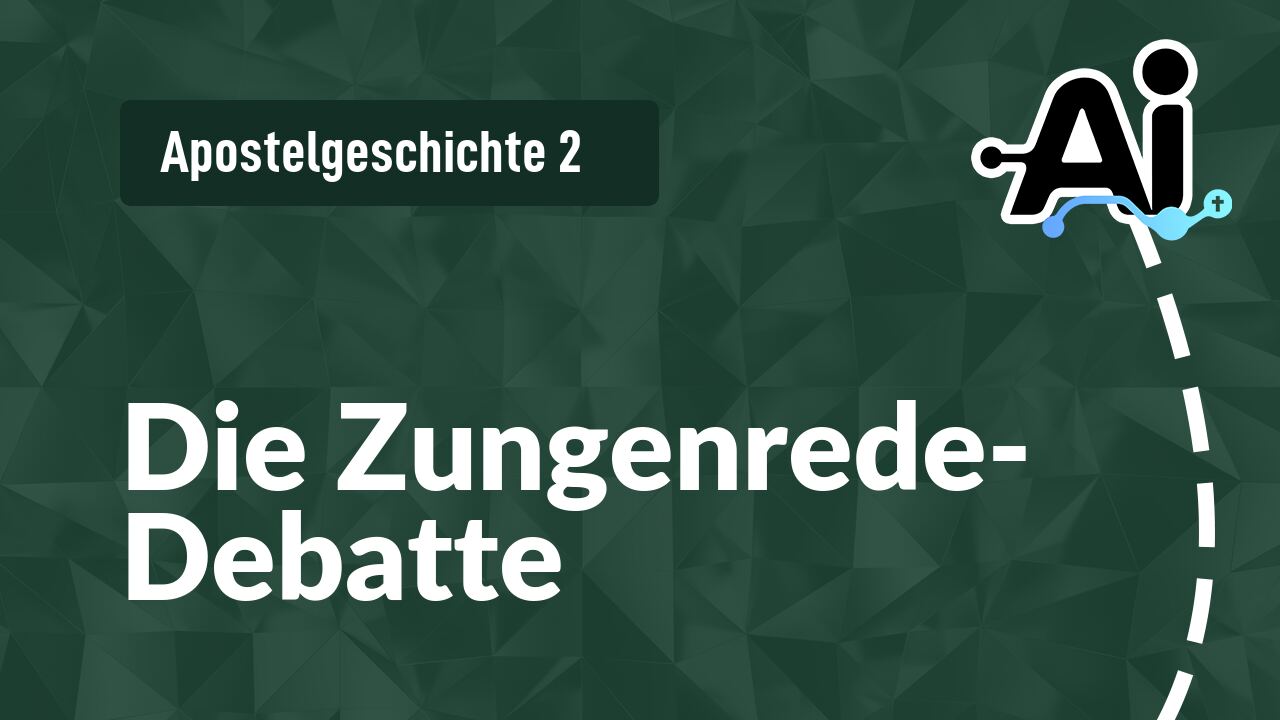 Die Zungenrede-Debatte