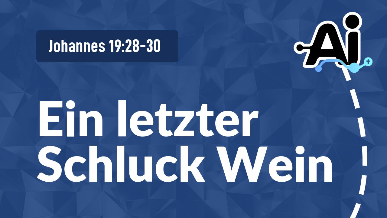 Ein letzter Schluck Wein