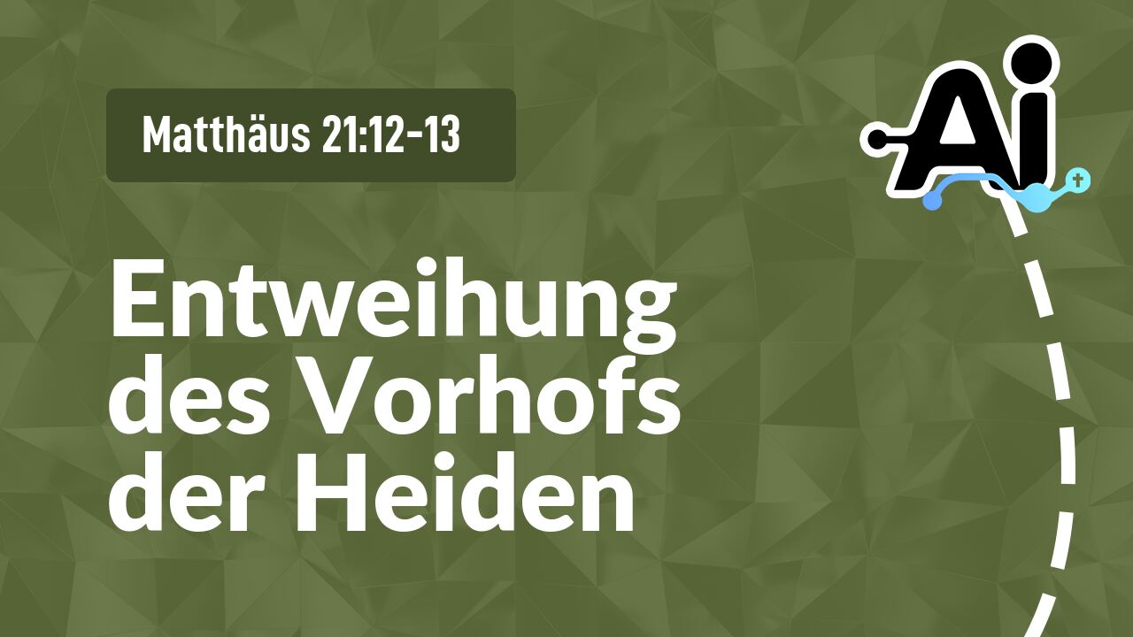 Entweihung des Vorhofs der Heiden