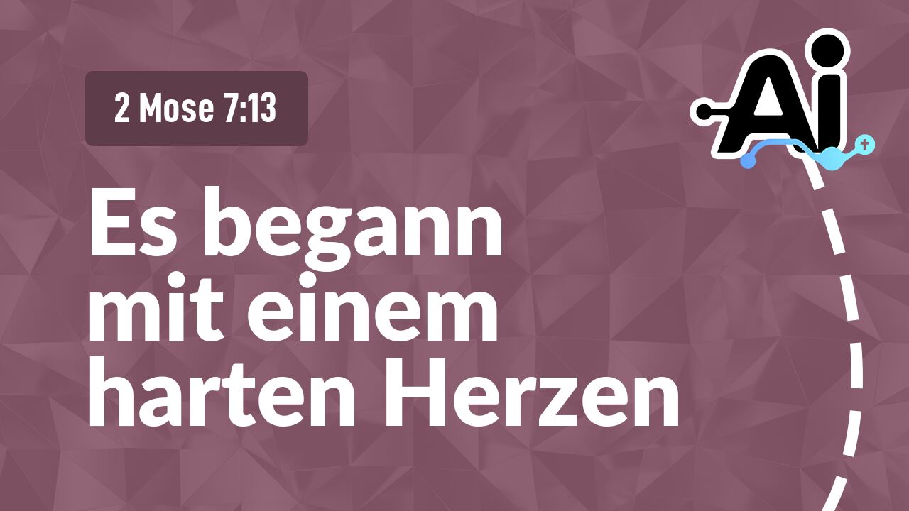 Es begann mit einem harten Herzen