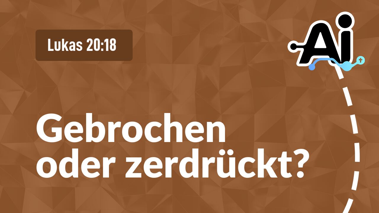 Gebrochen oder zerdrückt?