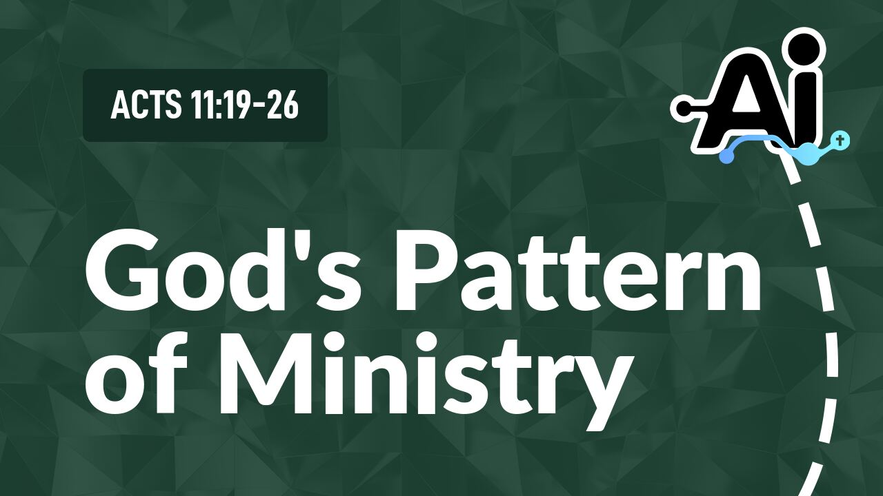 God's Pattern of Ministry