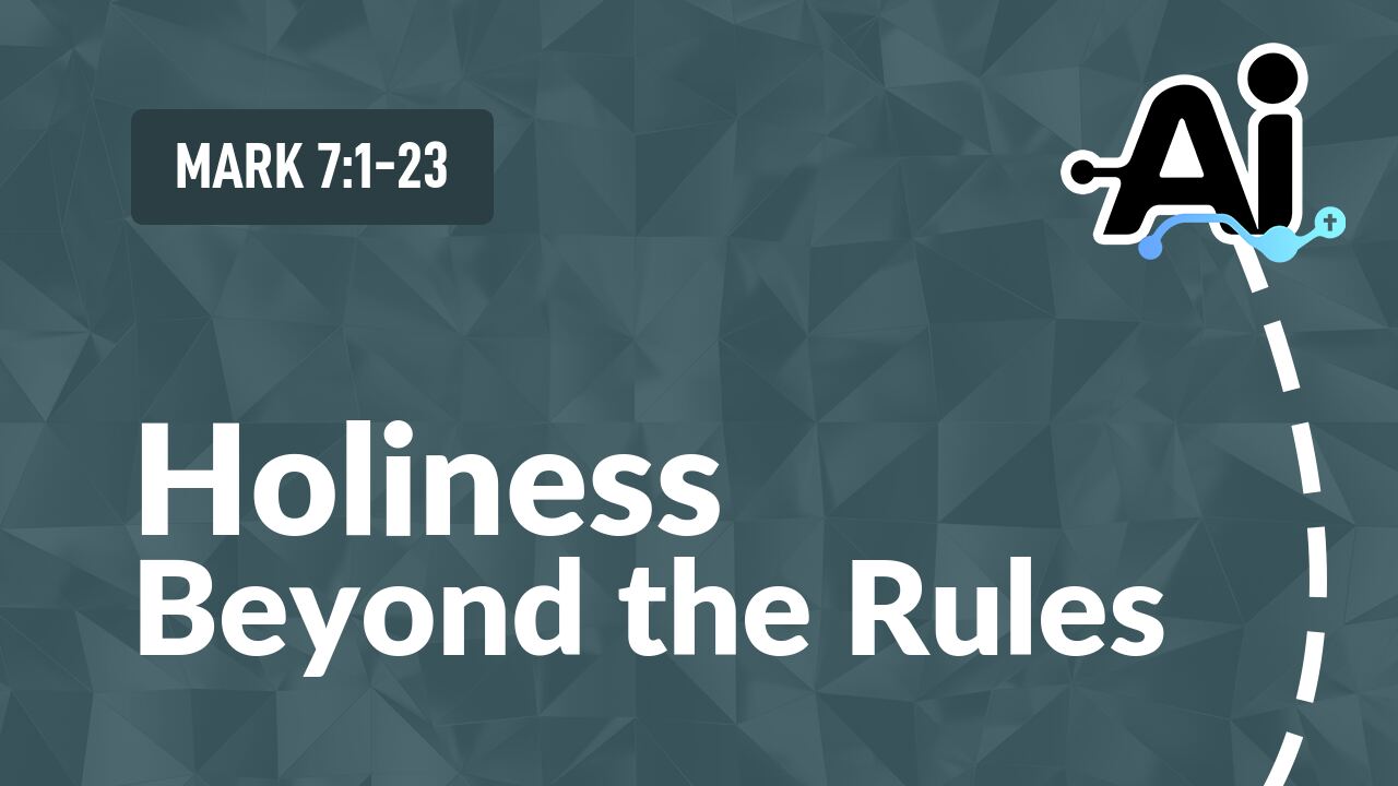 Holiness Beyond the Rules
