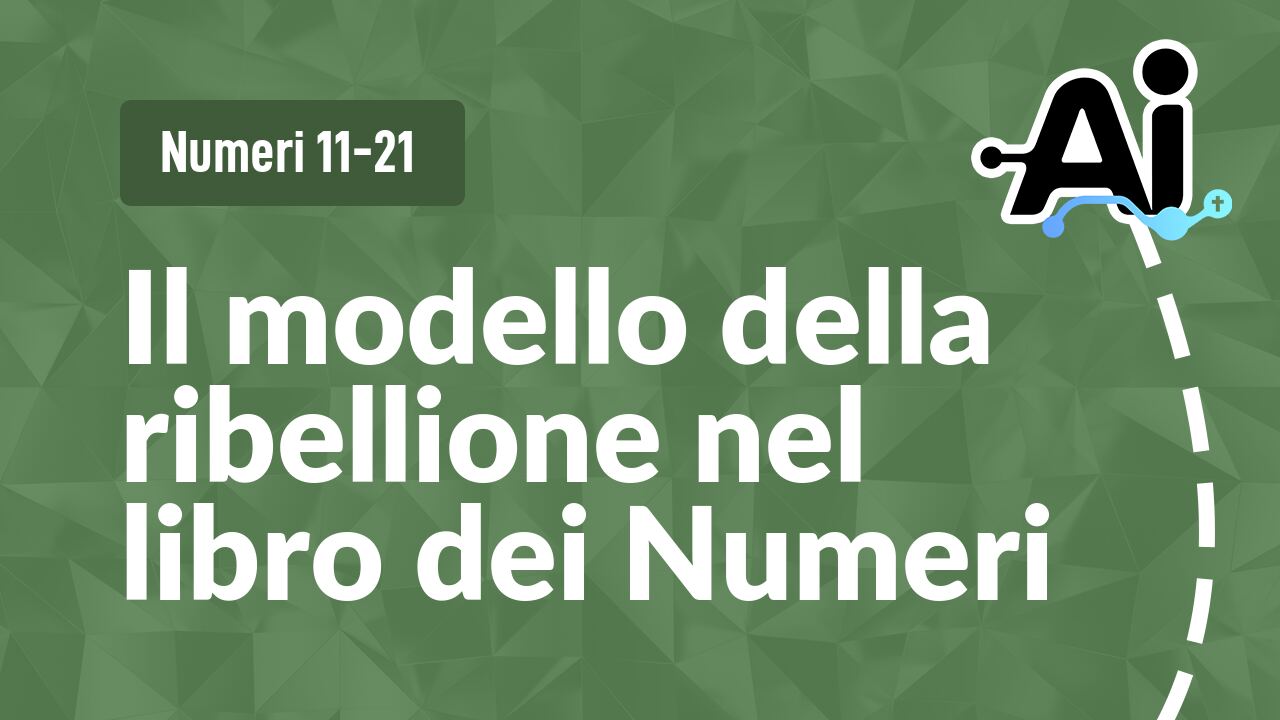 Il modello della ribellione nel libro dei Numeri