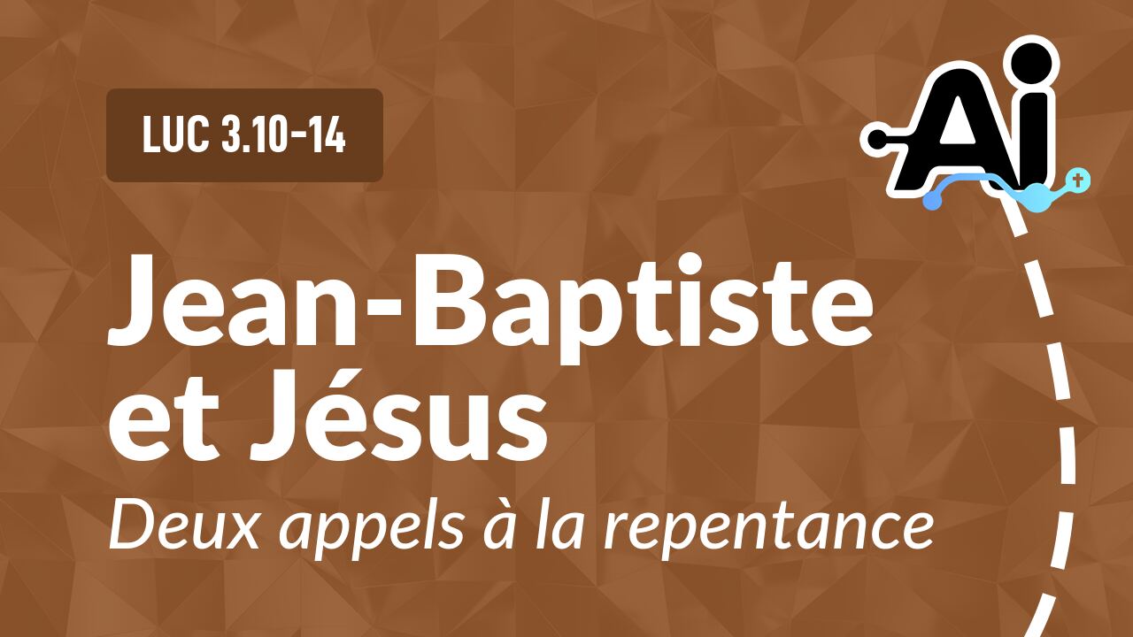 Jean-Baptiste et Jésus