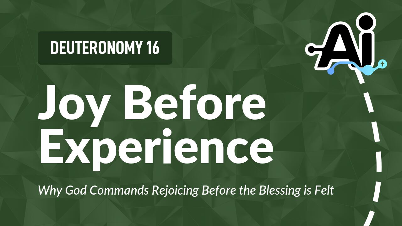 Joy Before Experience