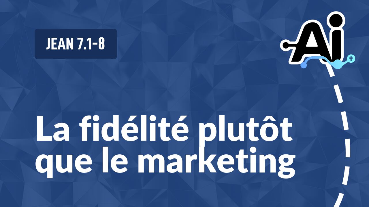 La fidélité plutôt que le marketing