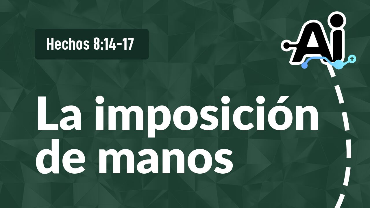 La imposición de manos