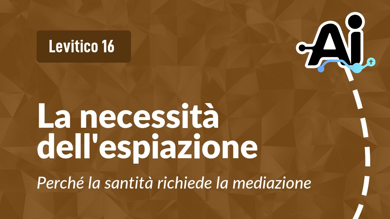 La necessità dell'espiazione