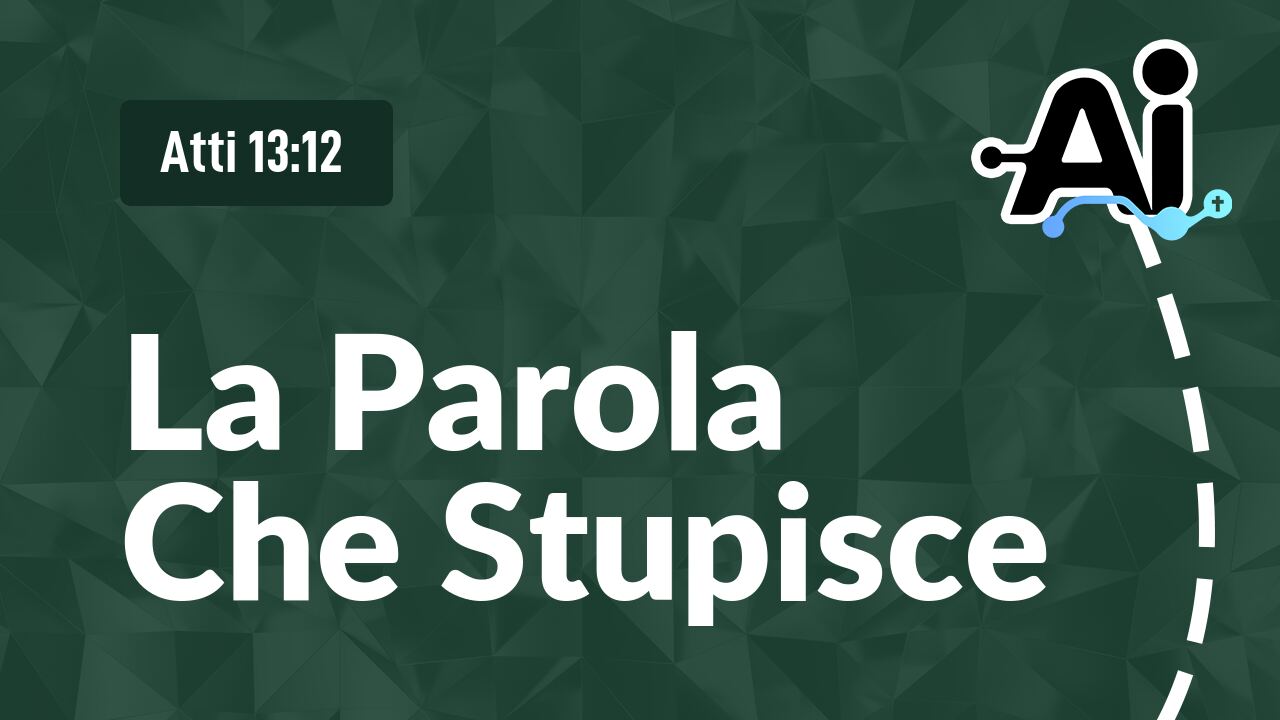 La Parola Che Stupisce