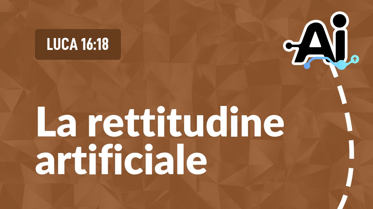 La rettitudine artificiale