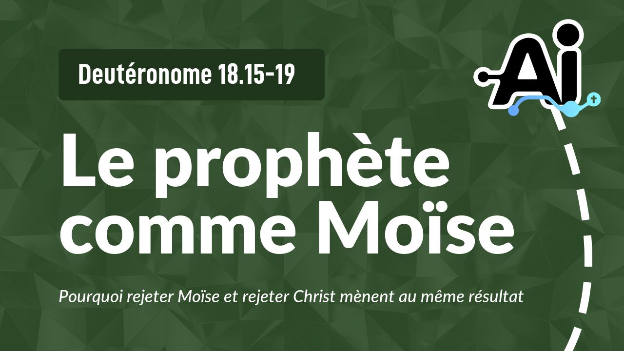 Le prophète comme Moïse