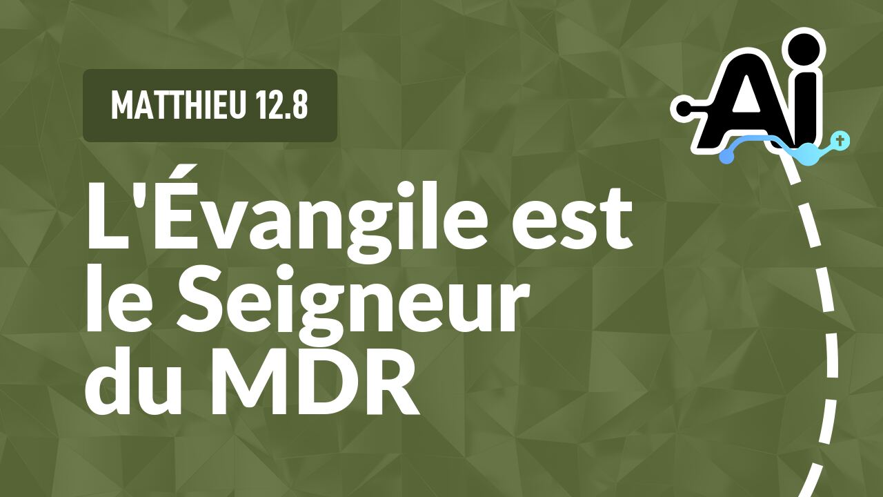 L'Évangile est le Seigneur du MDR