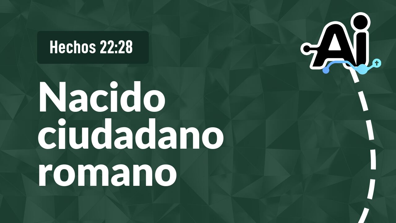 Nacido ciudadano romano
