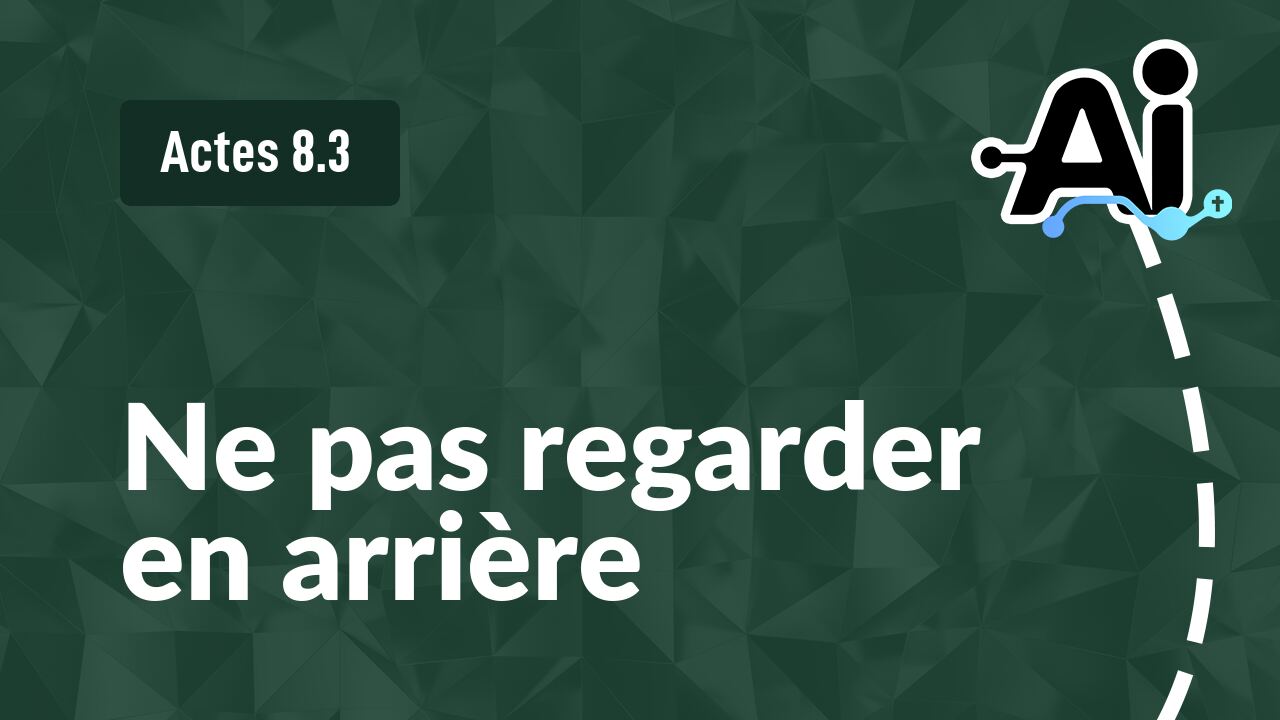 Ne pas regarder en arrière