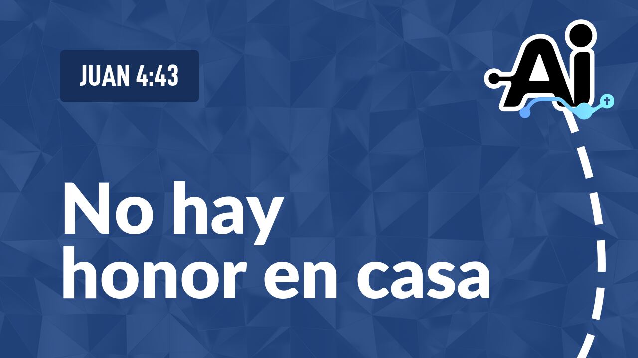 No hay honor en casa