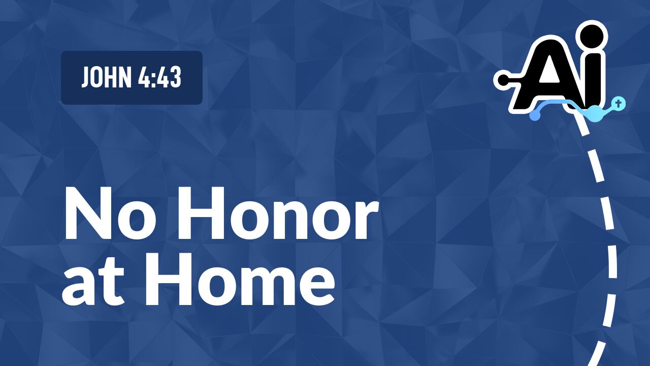 No Honor at Home