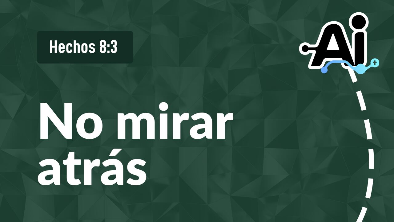 No mirar atrás