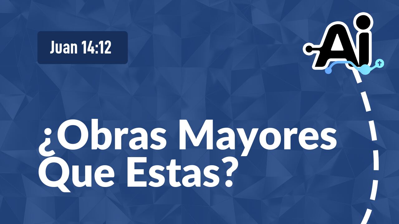 ¿Obras Mayores Que Estas?