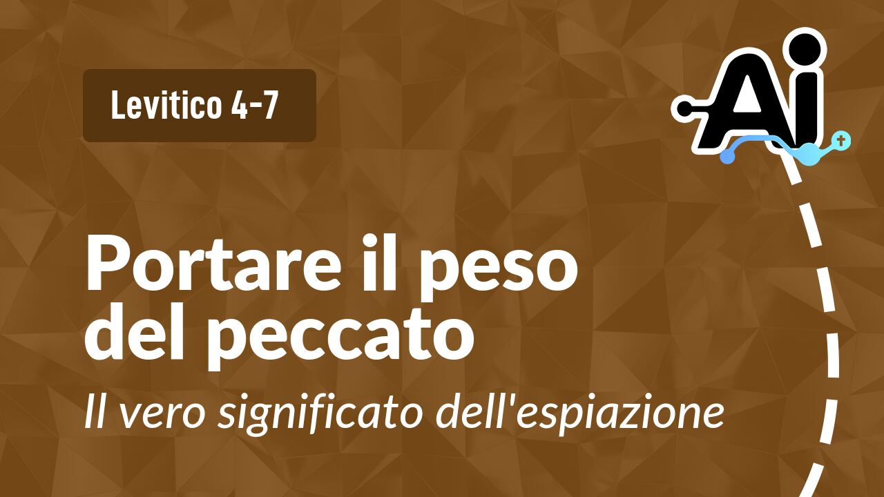 Portare il peso del peccato