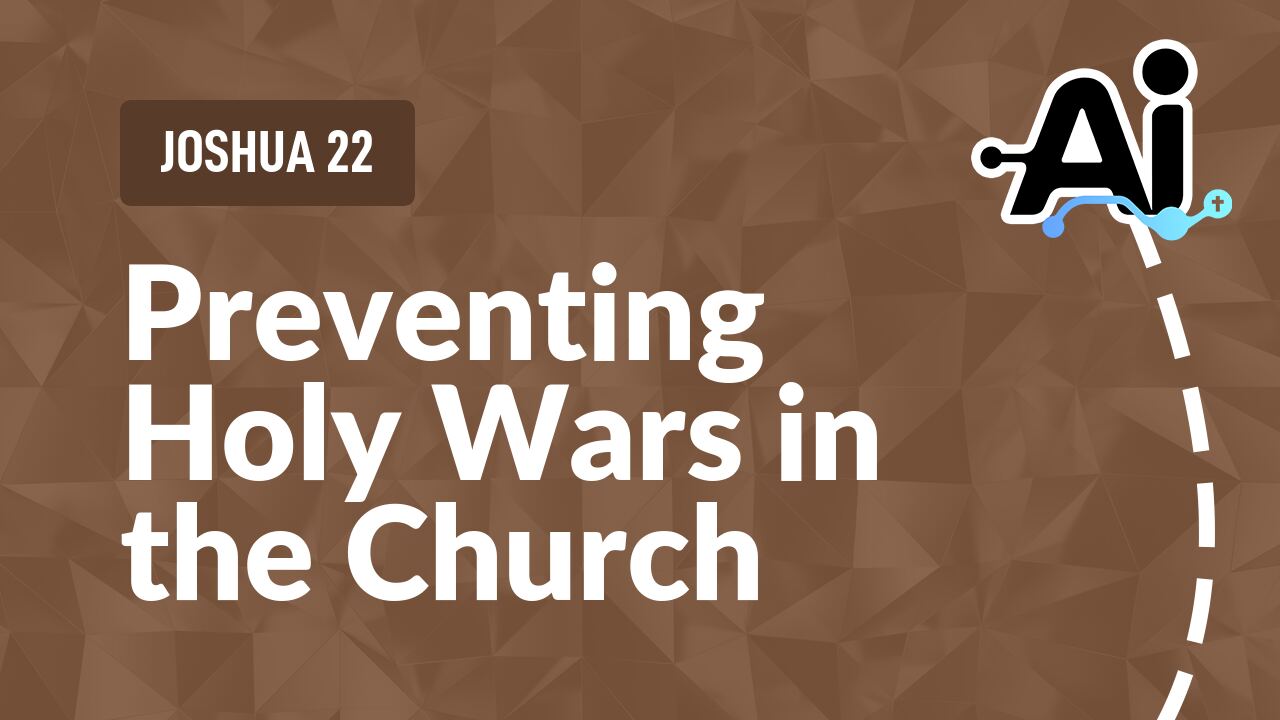 Preventing Holy Wars in the Church