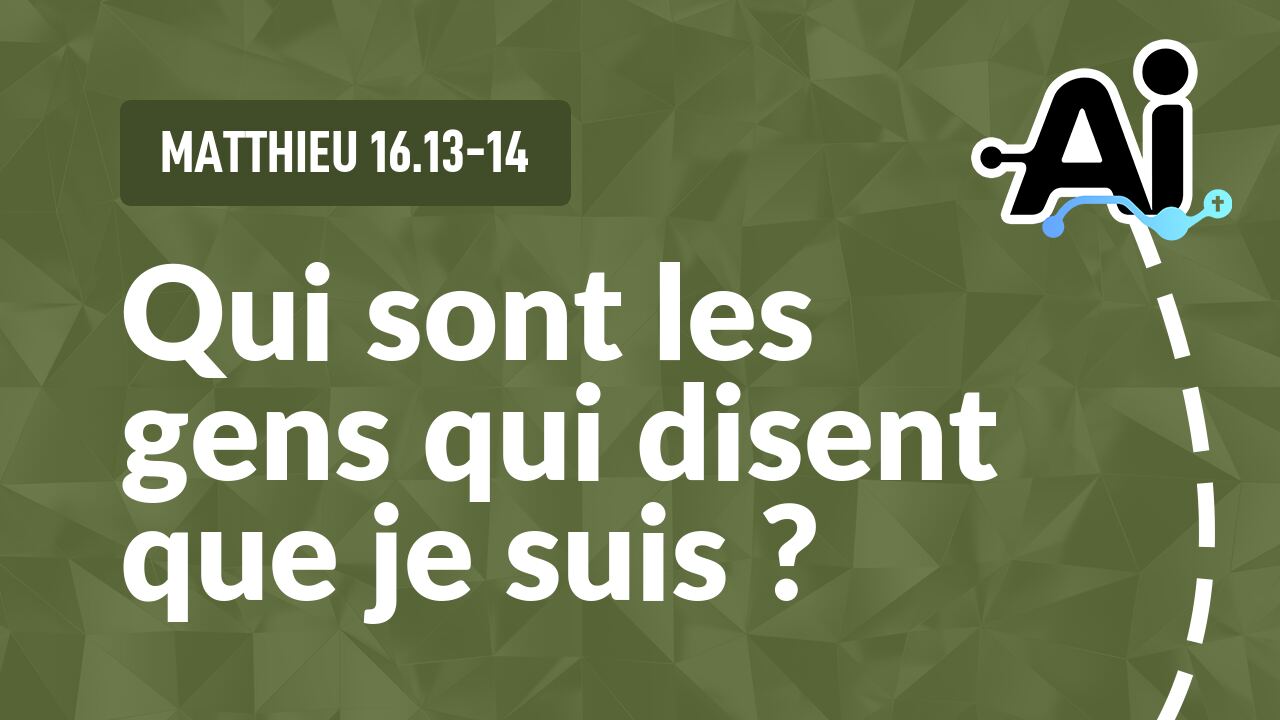 Qui sont les gens qui disent que je suis ?
