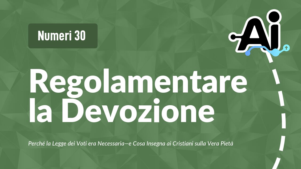 Regolamentare la Devozione