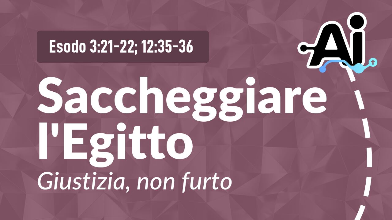 Saccheggiare l'Egitto