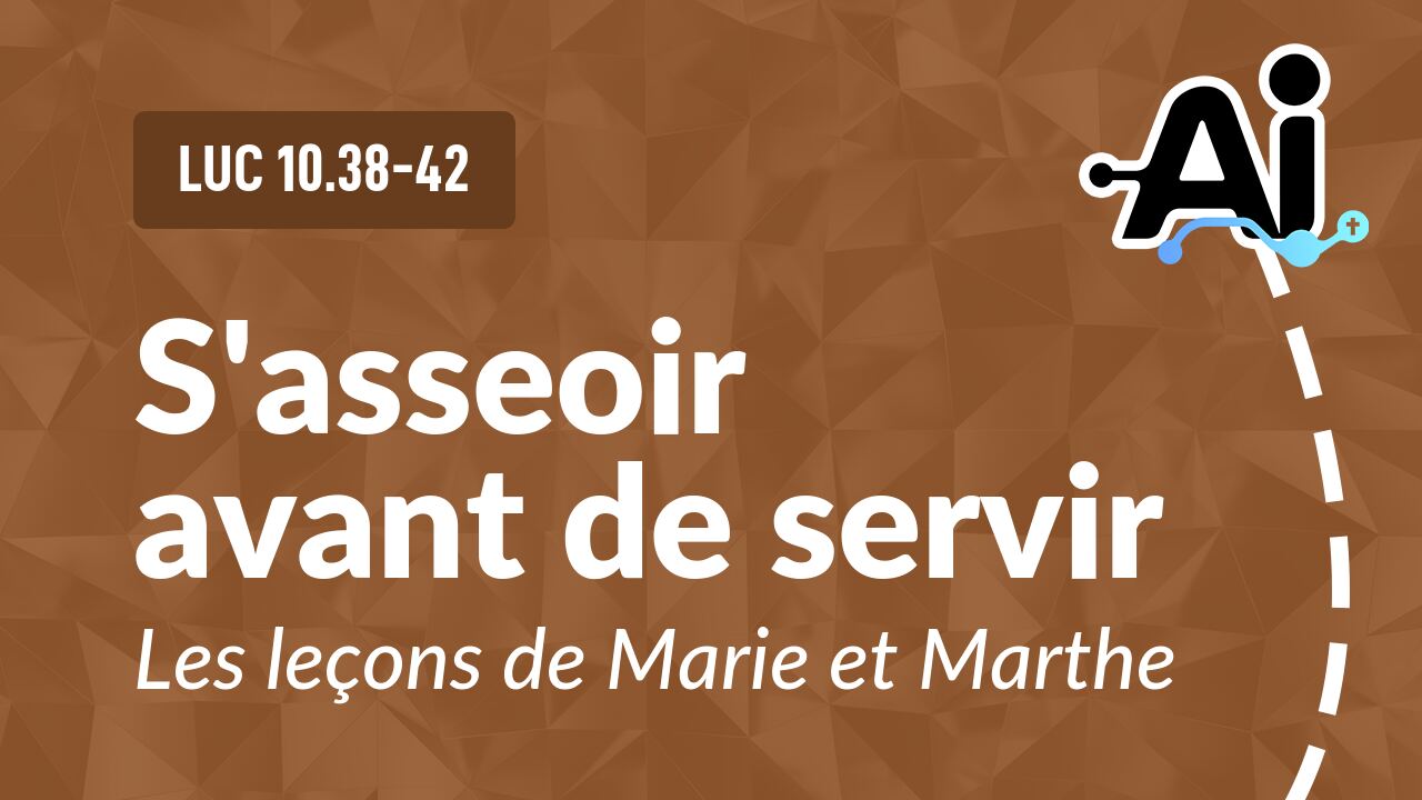 S'asseoir avant de servir