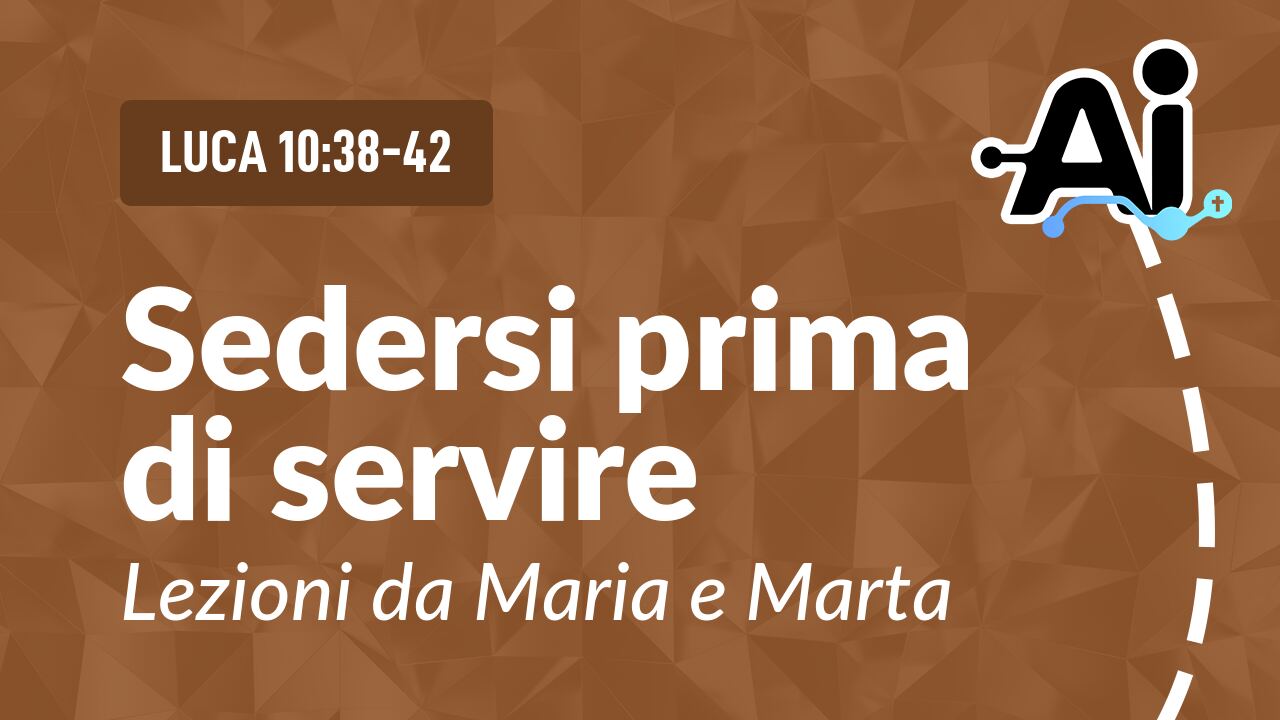 Sedersi prima di servire