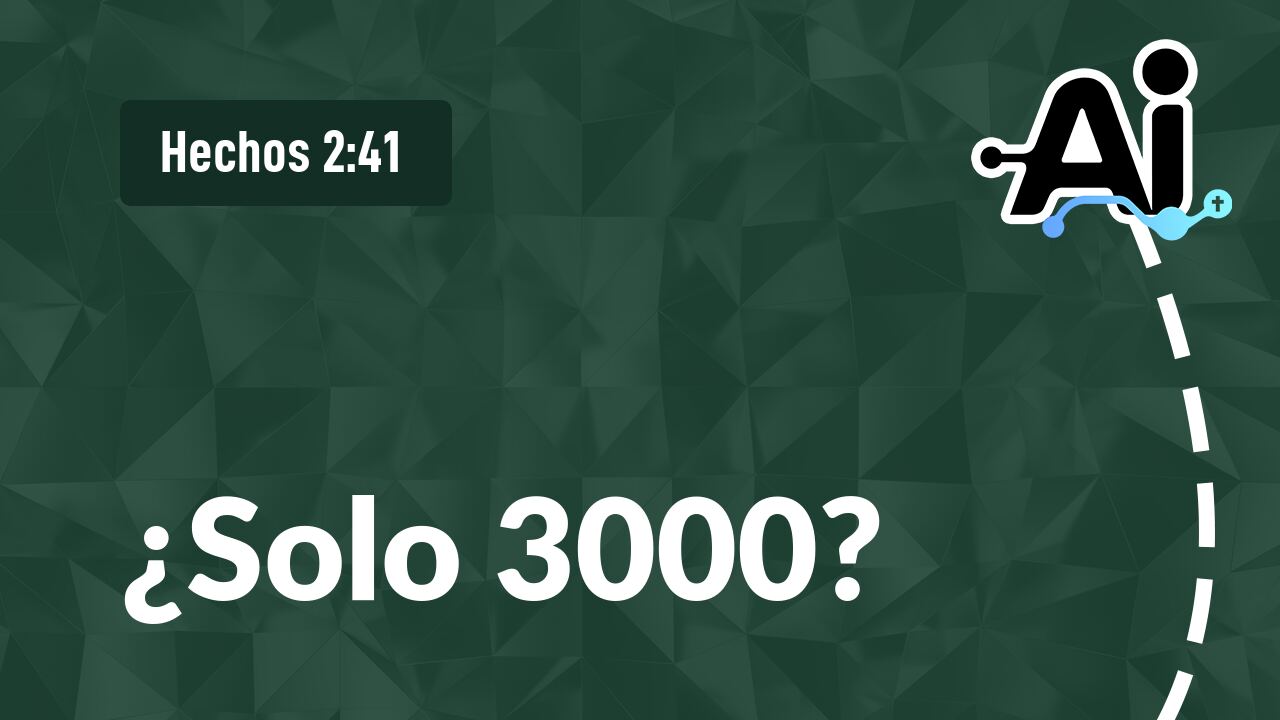 ¿Solo 3000?