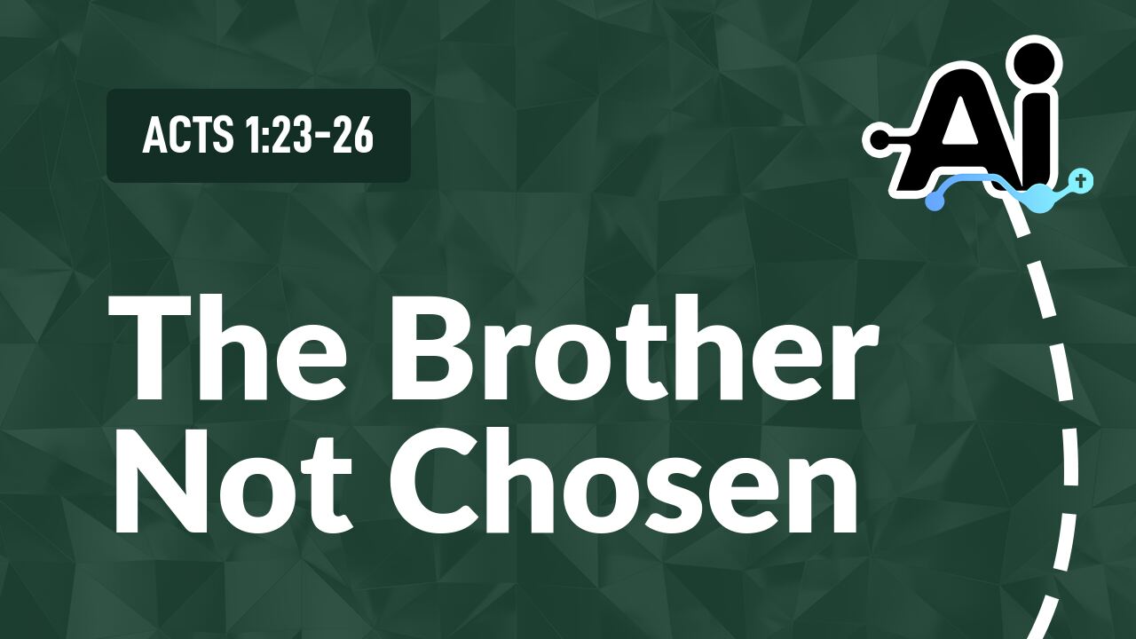 The Brother Not Chosen