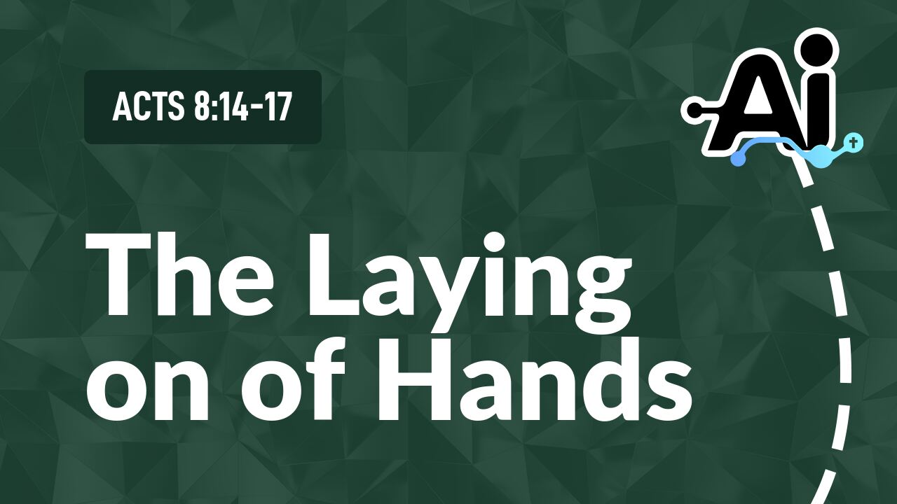 The Laying on of Hands