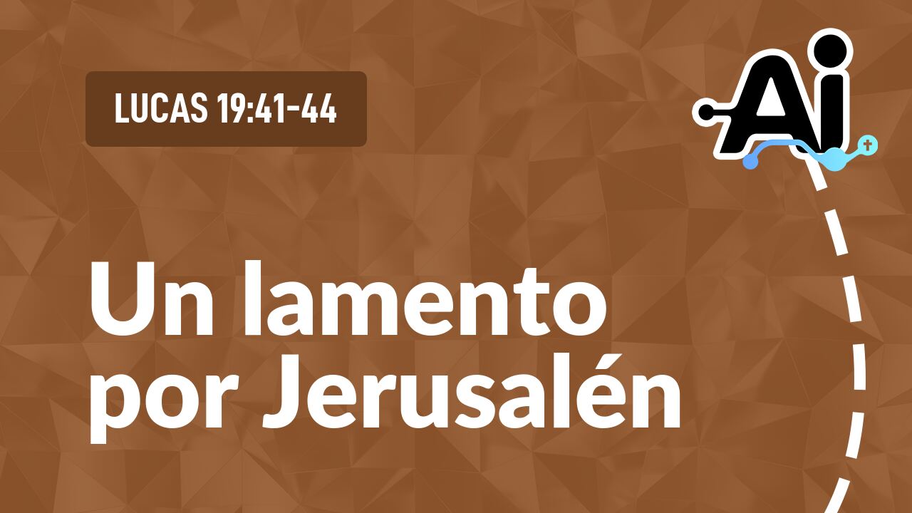 Un lamento por Jerusalén