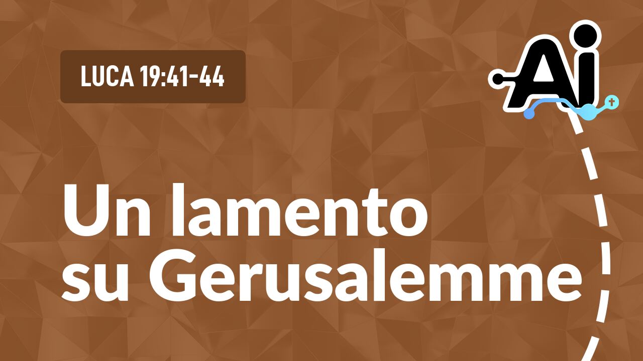 Un lamento su Gerusalemme