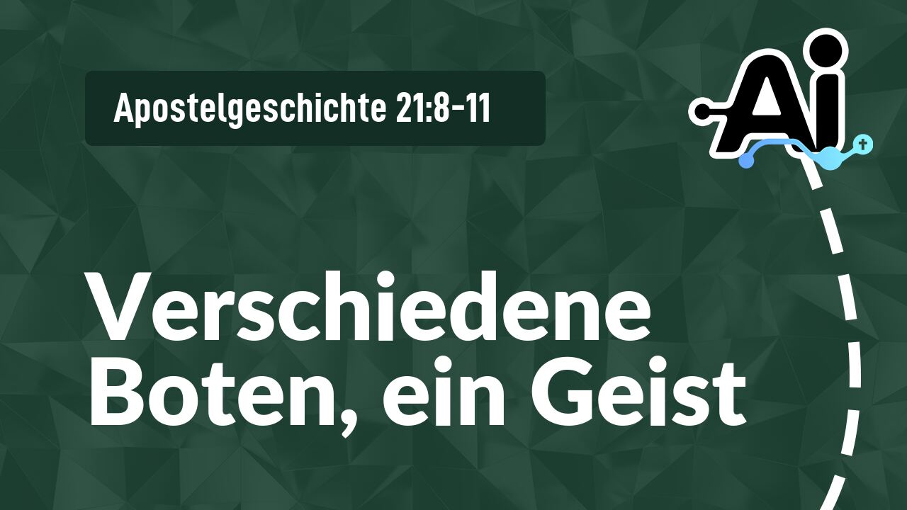 Verschiedene Boten, ein Geist