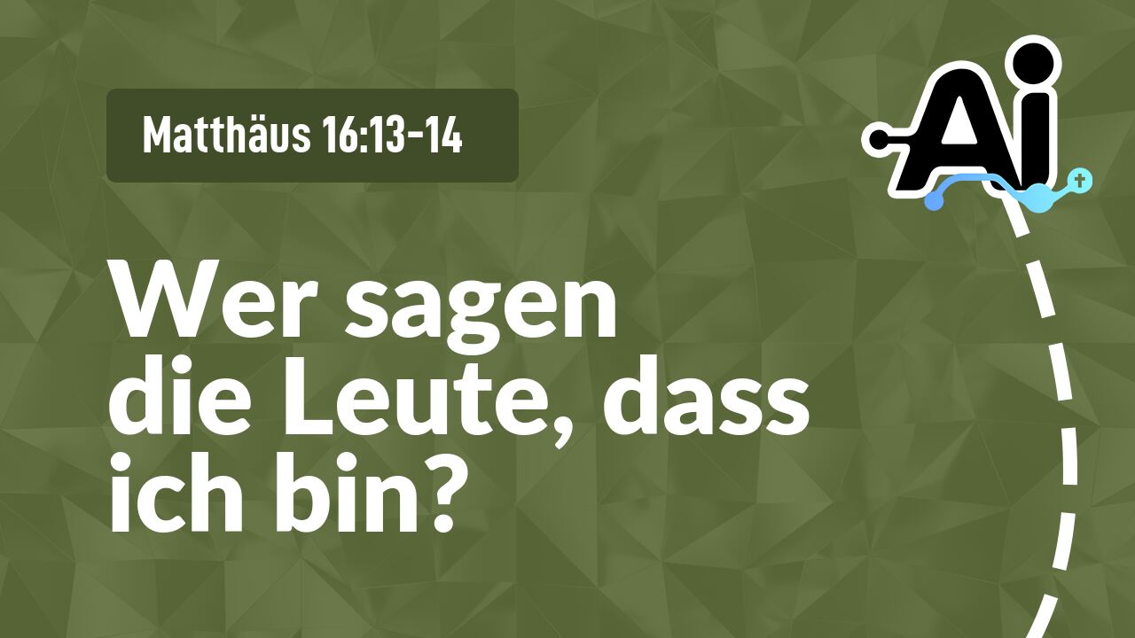 Wer sagen die Leute, dass ich bin?