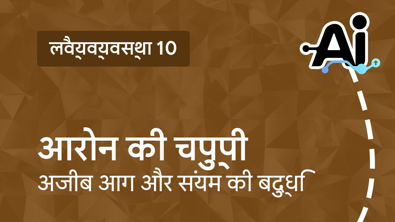 आरोन की चुप्पी