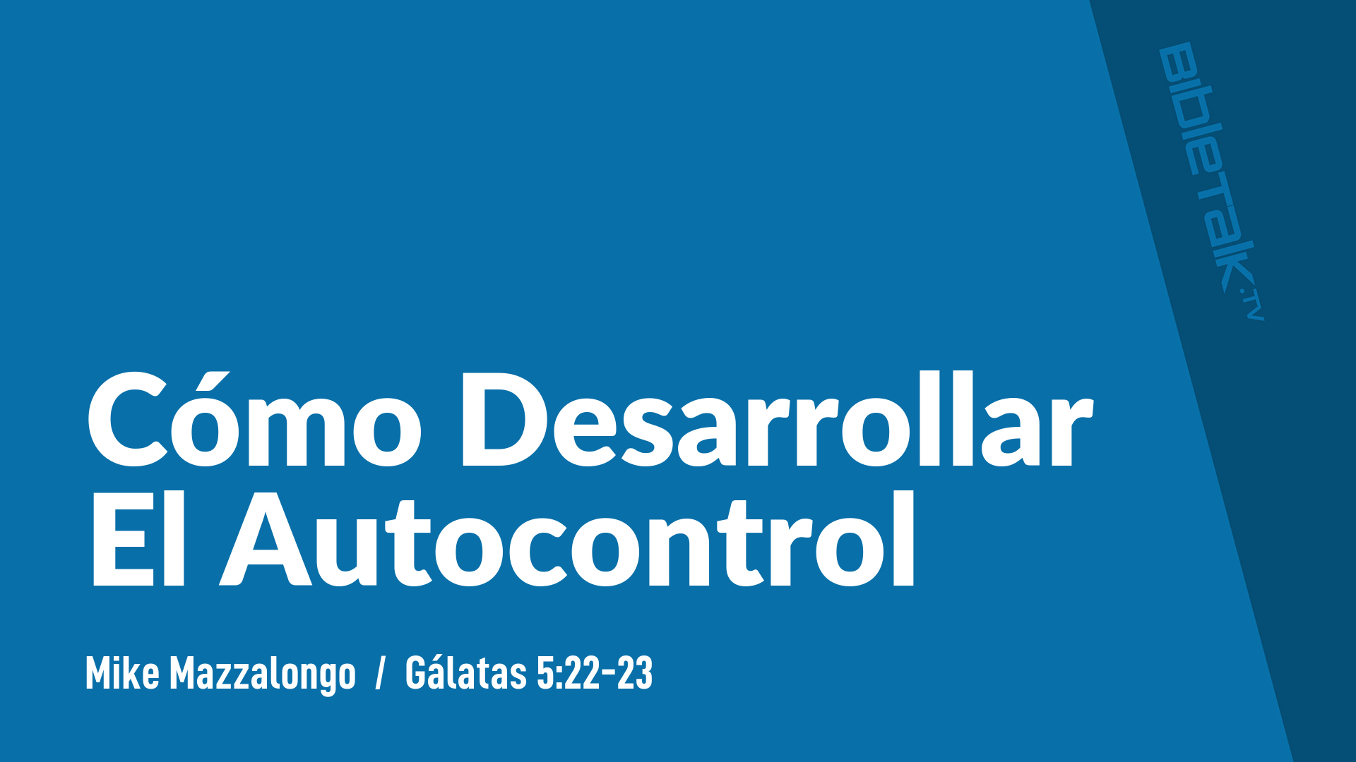 Cómo Desarrollar El Autocontrol