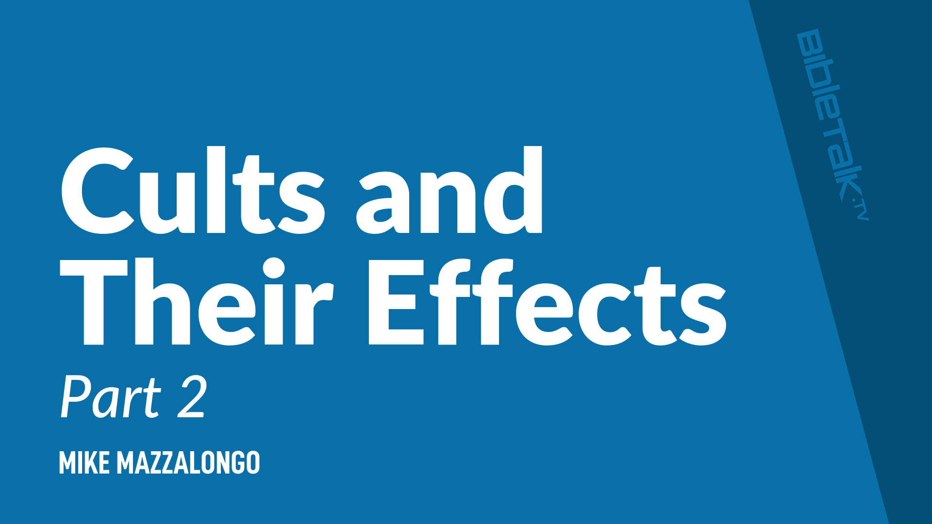 Cults and Their Effects