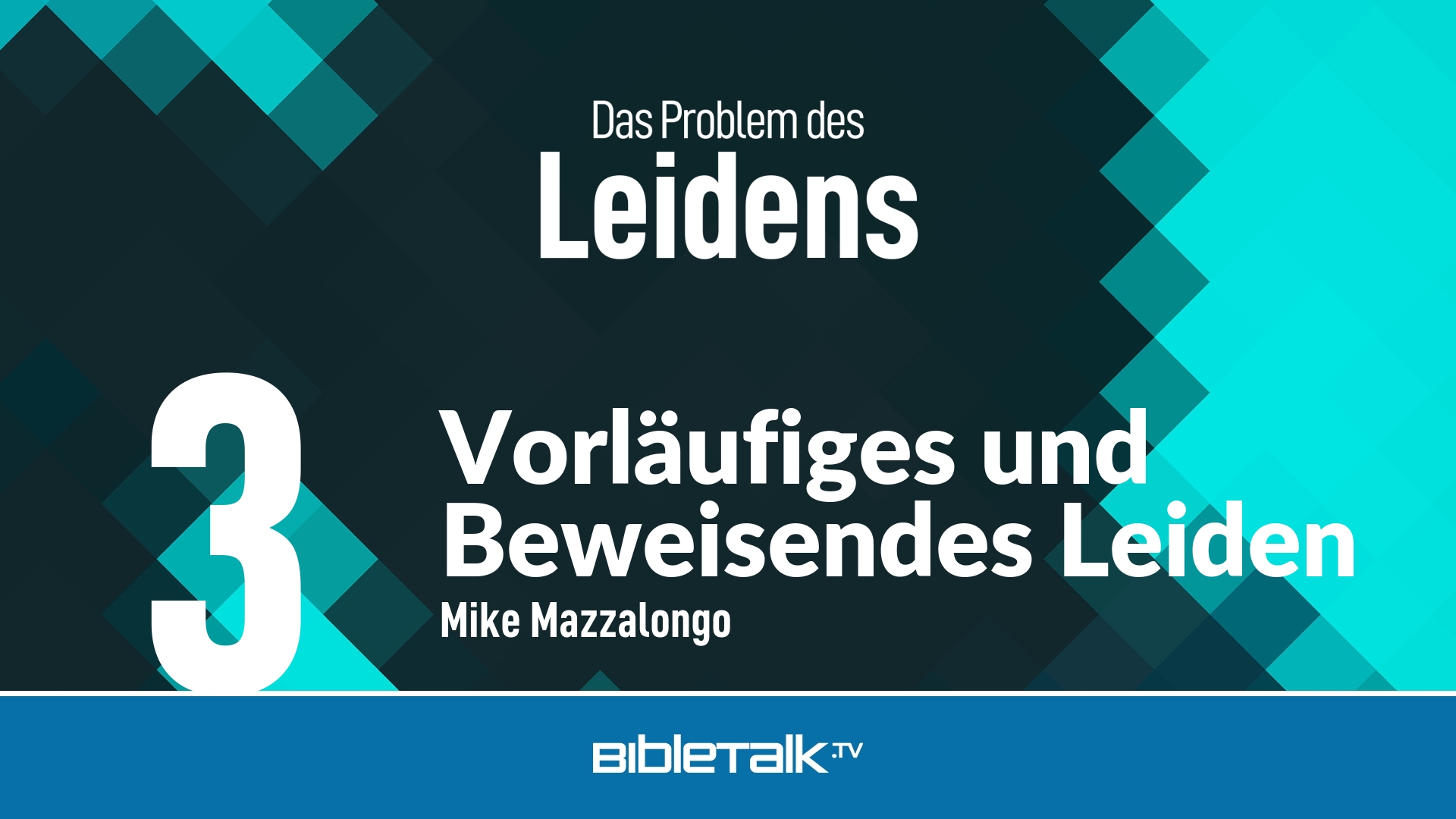 Vorläufiges und Beweisendes Leiden